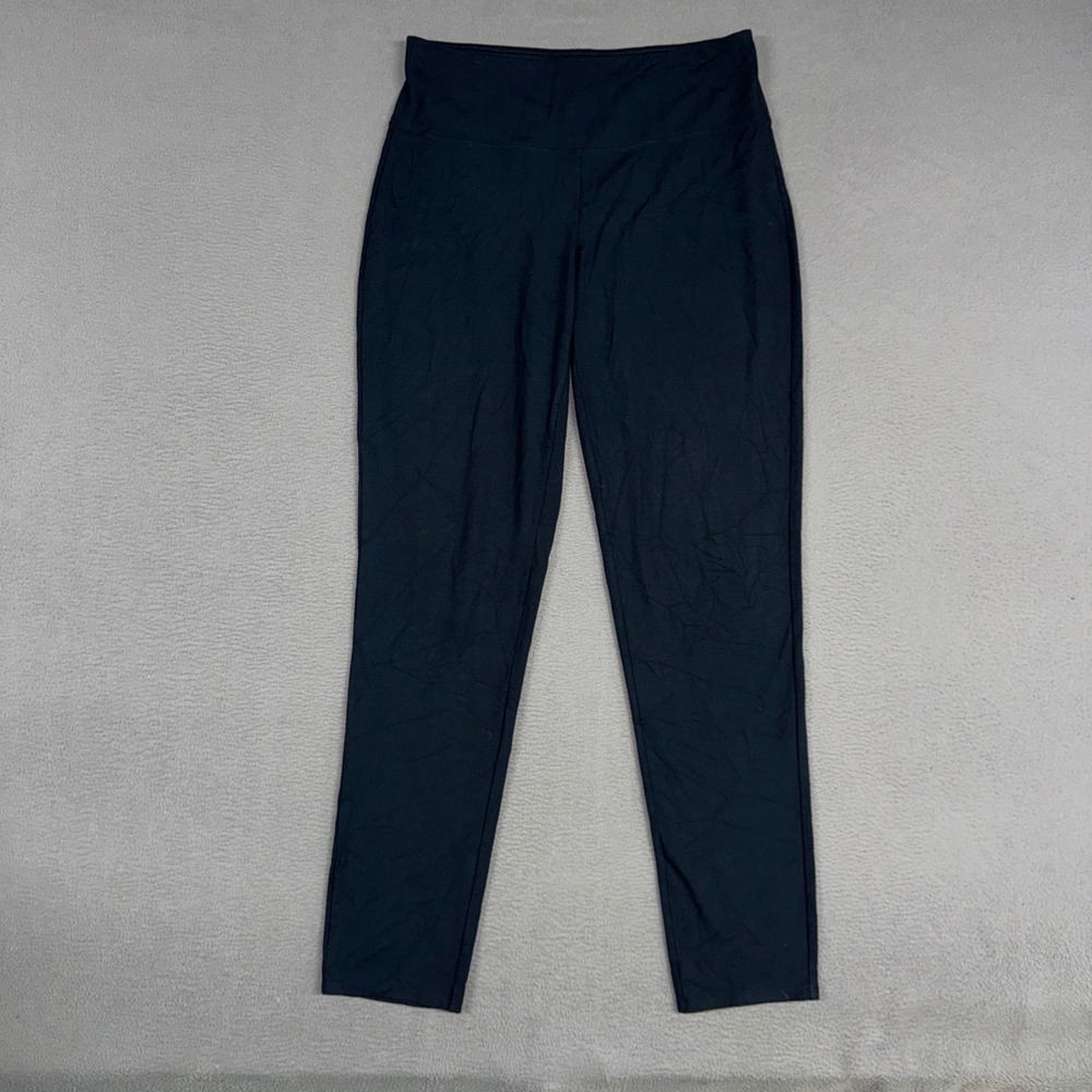 J. Jill Wearever Pants Womens Small Blue Smooth-Fit Slim Leg Pull On Stretch